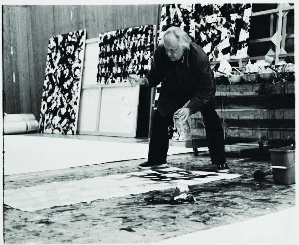 Sam Francis (1923 – 1994) Maler Foto: François Meyer, 1977 in Santa Monica