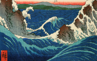 20.Utagawa Hiroshige_I gorghi di Naruto nella provincia di Awa
