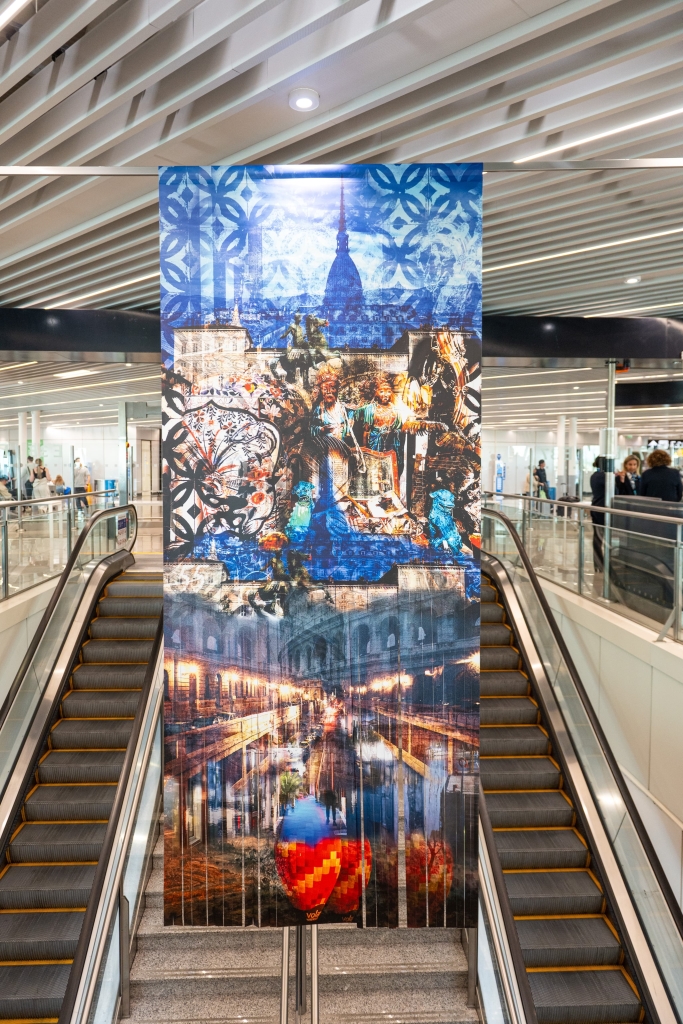 L’ARTE DI DAVIDE BRAMANTE IN MOSTRA ALL’AEROPORTO DI FIUMICINO (1)
