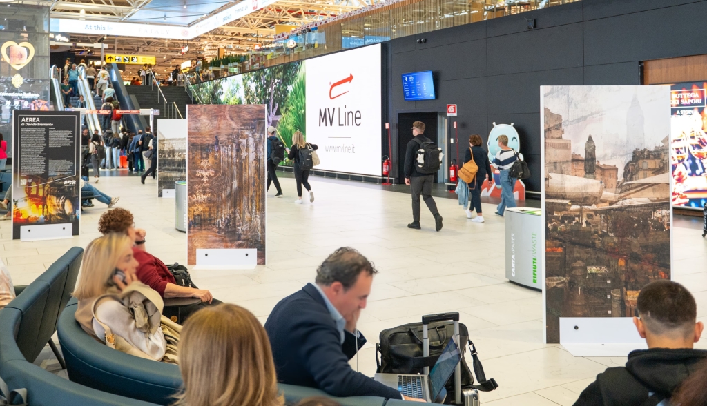 L’ARTE DI DAVIDE BRAMANTE IN MOSTRA ALL’AEROPORTO DI FIUMICINO (3)