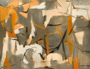 Esteban Vicente, Number 5, 1950, Olio su tela, cm 95,4x122 x5 cm, Museo de Arte Contemporáneo Esteban Vicente, Segovia